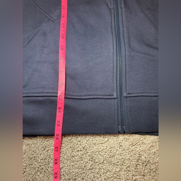 NWT Athleta Triumph Game Point Jacket, Blue/Side Stripes, Sz Medium Tall - Picture 12 of 12